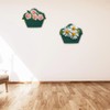 PHG Stylish Wall Flower Planters | Elegant Outdoor Plastic Planters