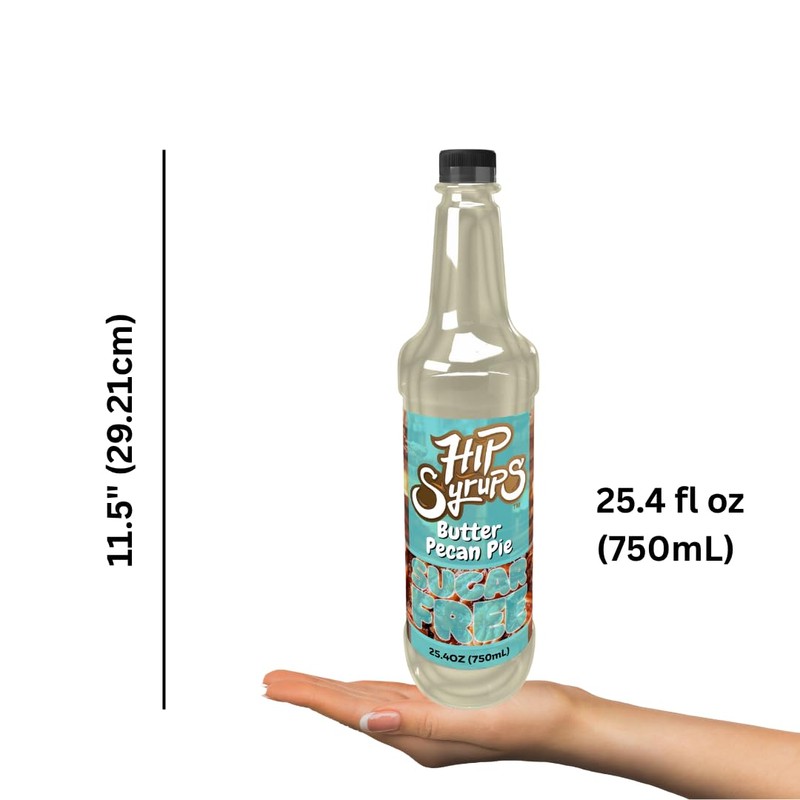 Hip Syrups - Butter Pecan Pie Sugar Free Simple Syrup