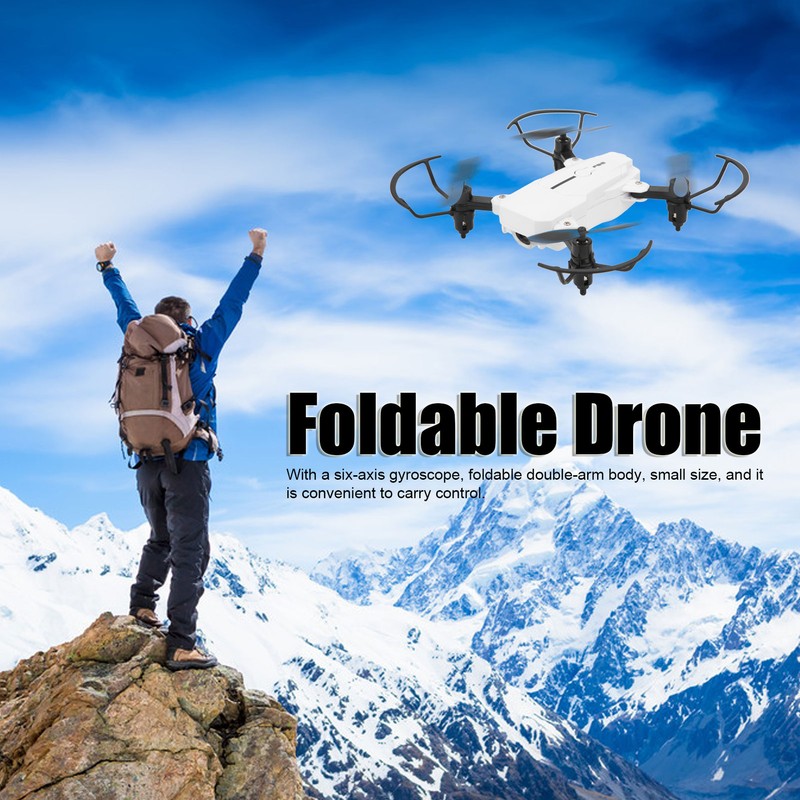 F86 Mini Drone Foldable Doublearm Body Portable Helicopter Stable Flying