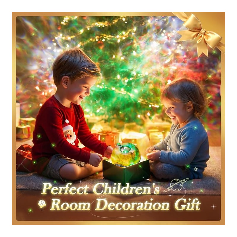 PIKOY Galaxy Projector,105 Light Modes Star Projector Light,15 White Noises+5.3