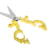 www.1swords.com 10 1/4" Gold Bodice Scissors Dagger
