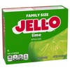 Jell-O Lime Gelatin Dessert Mix, Family Size, 6 oz Box