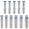 DAKCOS 11PCS Hex Long Socket Set,1/4" Drive Metric Deep Socket,