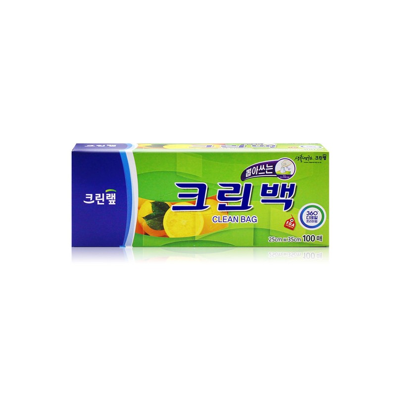 Clean Wrap Removable Clean Bag 100 Sheets (Large) 30x45 /