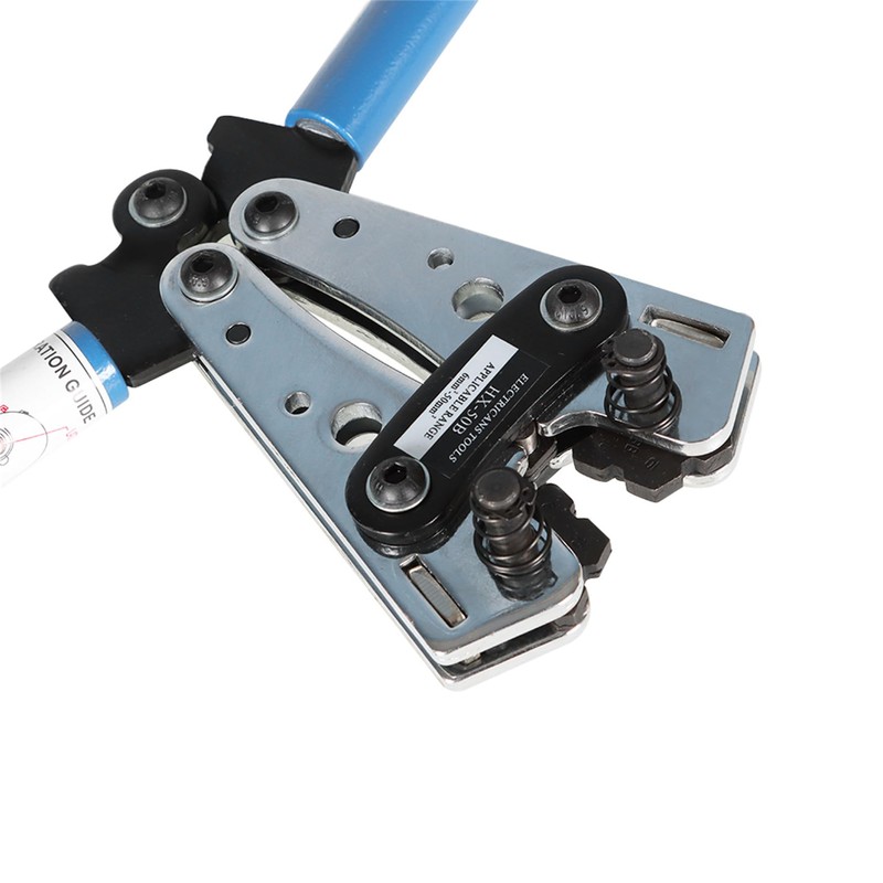 munirater Hydraulic Clamp Tool 6-50mm Wire Crimping Tool Pliers with
