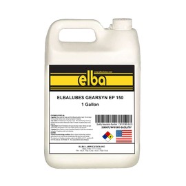 ELBALUBES Gear-SYN EP 150 Synthetic Gear Oils High Performance Lubricant for Heavy-Duty Industrial Gears. Compare to: Chevron Meropa Shell Omala S2 G 150. MOBILGEAR 600 XP (1 Gallon)