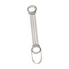 Ronyme Yoga Elastic Resistance Band,Back Stretching Tool Handle Elastic Puller