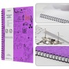 Infinity A4 Lined Wirebound Notebook Spiral Journal Notebook (Pack of