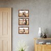 Rexllon 5x7 Wall Hanging Picture Frames Collage with 3 Opening