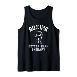 Funny Boxing Gloves Funny Boxer Punching Bag Mens Boxing Tank Top