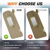 Driver Left Side Sun Visor Compatible with Honda CRV 2017