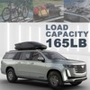 KUIPERAUTO 165lbs Aluminum Roof Rack Cross Bars Compatible for 2012