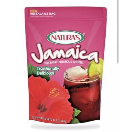 NATURA'S  NATURA'S Jamaica Instant Drink 12 Oz Traditional - USA Product  (1bag)