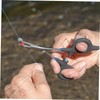 SUPVOX 30pcs Fishing Steel Wire Leaders Double Locking Snaps Biteresistant