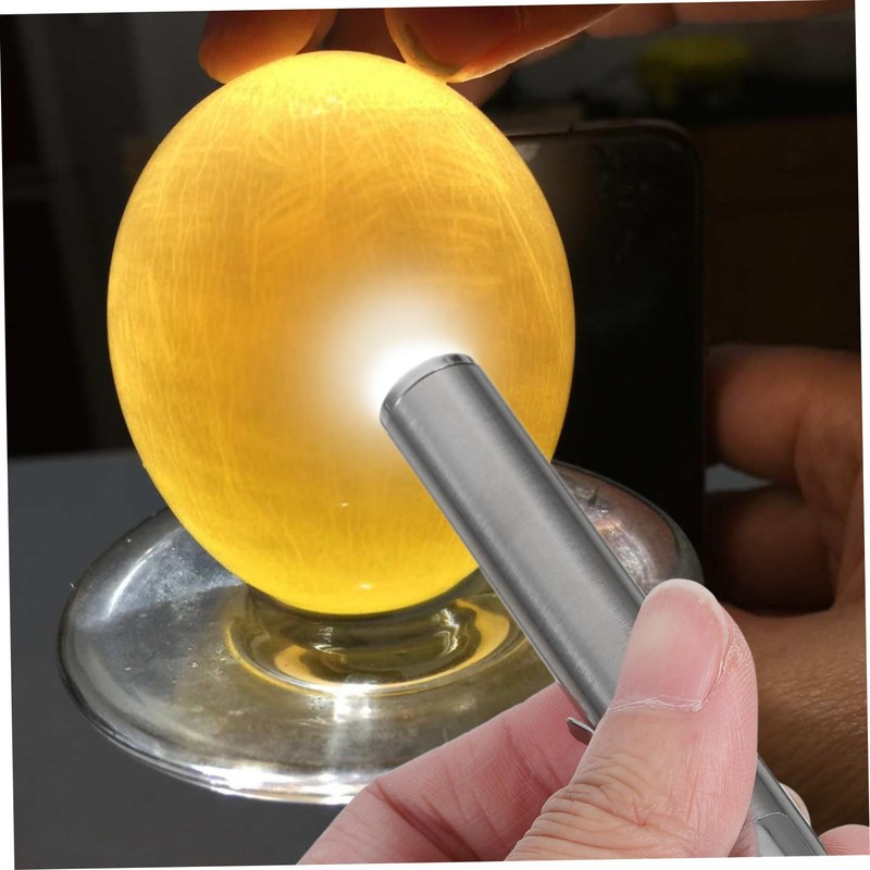 VOSAREA LED Egg Candler Tester for Incubator Portable Cold Light