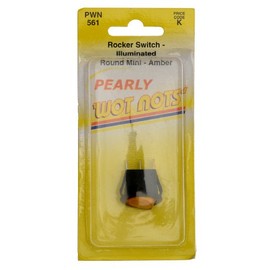 Pearl PWN561 Switch Amber Illuminated On/ Off Round