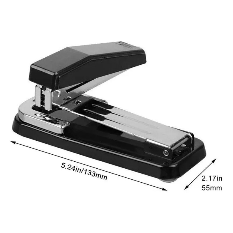 Engrapadora Media Grapadora Oficina Con Rotación 360 Grados