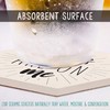 LotFancy Funny Drink Coasters with Holder, 6PCS Absorbent Ceramic Coasters,