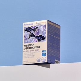 Awesome Alaska Omega3 MAX 1100 2 boxes / 어썸 알래스카 오메가3 MAX 1100 2박스