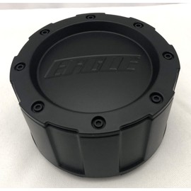 Eagle Matte Black Wheel Center Cap # 3226
