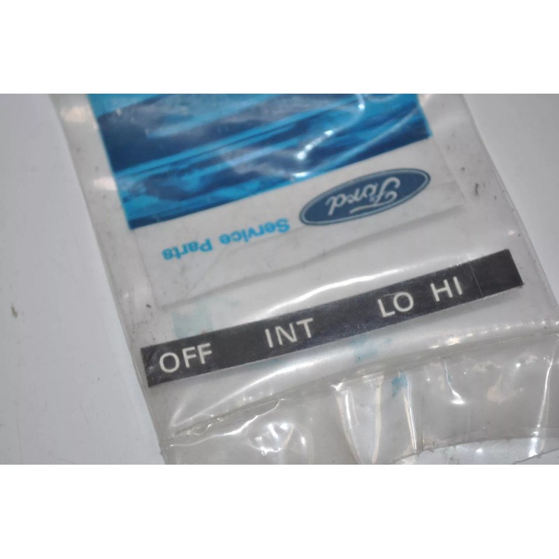 Ford NOS 1983-1991 FORD ECONOLINE VAN INTERMITTENT WINDSHIELD WIPER DASH