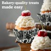 Regency Wraps Greaseproof Professional Grade Baking Cups, Pack of 40,