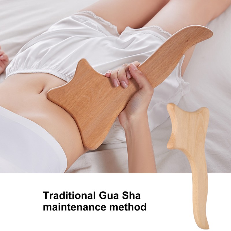 Scraping Board Wooden Guasha Massage Tool for Back Neck Waist