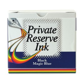 Private Reserve Ink - 60 ml Ink Bottle for Fountain Pen (Black Magic Blue)