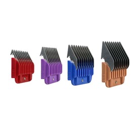 Metal Comb Guides for Dog Clipper Clippers - choose your size 16mm, 19mm, 22mm, 25mm, 32mm or a Multi pack of 4 sizes (4 Pack - 3mm, 6mm, 10mm, 13mm)