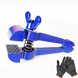 MYTEC Hand Vise, Portable Handheld Vise, Household Mini Vice, Cutting Sanding Drilling DIY Tools (Jaw width: 2" Large)