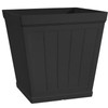 CHG CLASSIC HOME & GARDEN Hanover 14 in. Black Resin
