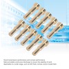 30PCS Battery Connector Plug Brass Gold Plated High Hardness RC