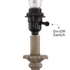 Regency Hill Cali Traditional Vintage Accent Table Lamps 19" High