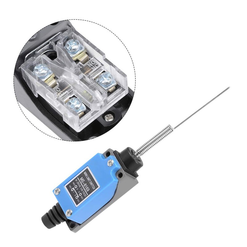 uxcell ME-8169 Cat Whisker Flexible Coil Spring Momentary Limit Switch