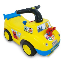 Sesame Street Elmo School Bus Ride-On, 12 months to 36 months