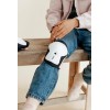 Kit De Protección Patinaje Niños 3x2 Skate Blanco Oxelo Azul