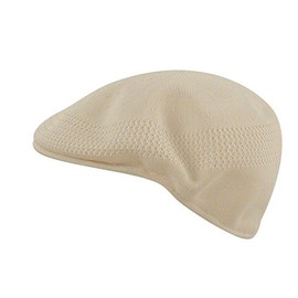 Kangol Tropic Ventair 504 Men’s Peaked Cap (Tropic Ventair 504) - Beige (Natural), size: xxl