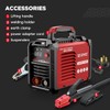 GARVO 110V/220V Dual Voltage Portable Welding Machine,145Amp ARC Welder Mini