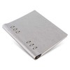 Filofax A5 Saffiano Clipbook - Silver