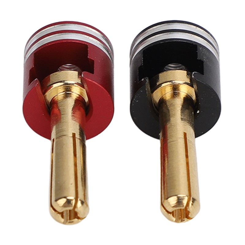 Heatsink Bullet Plug Grip Aluminium Alloy and Copper Banana Plug