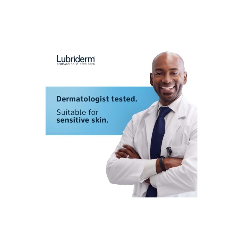 Lubriderm Daily Moisture Hydrating Body and Hand Lotion with Vitamin