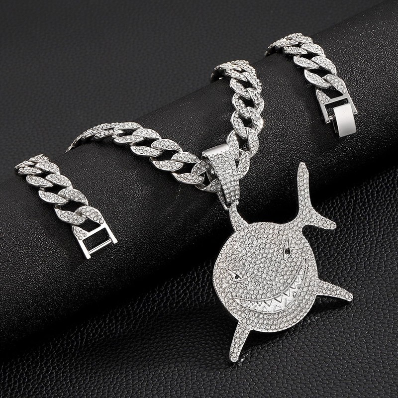 EDINGM Cuban Link Chain for Men, Miami Mens Silver Gold