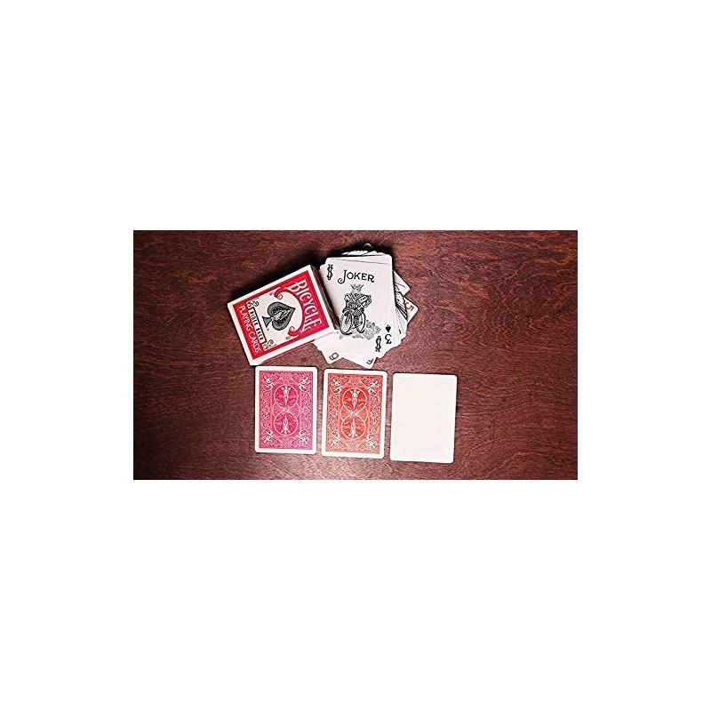 Bicycle Rider Back Fuchsia Deck