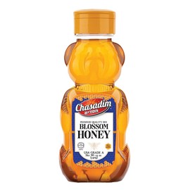 Chasadim Blossom Honey USA Grade A Honey Kosher For Passover Honey – 100% Pure Honey (12 Ounce Bear)