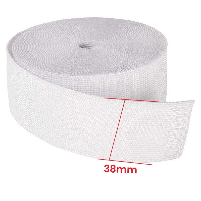 WedDecor Flat Elastic Band Heavy Stretch Elastic Band for Sewing
