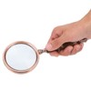 10X Handheld Detachable Wooden Handle Reading Inspection Magnifier Magnifying Glass