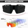 KALIYADI Polarized Sport-Sunglasses-Men Cycling Sunlasses: Lightweight Running Sun Glasses UV400