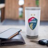 NWSL North Carolina Courage Crest Stainless Steel Insulated Tumbler