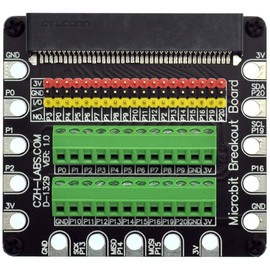Edge Connector IO Breakout Board for BBC Micro:bit, Microbit Breakout Module