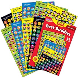 TREND enterprises, Inc. Best Buddies Collection superSpots Variety Pack, 2500 ct